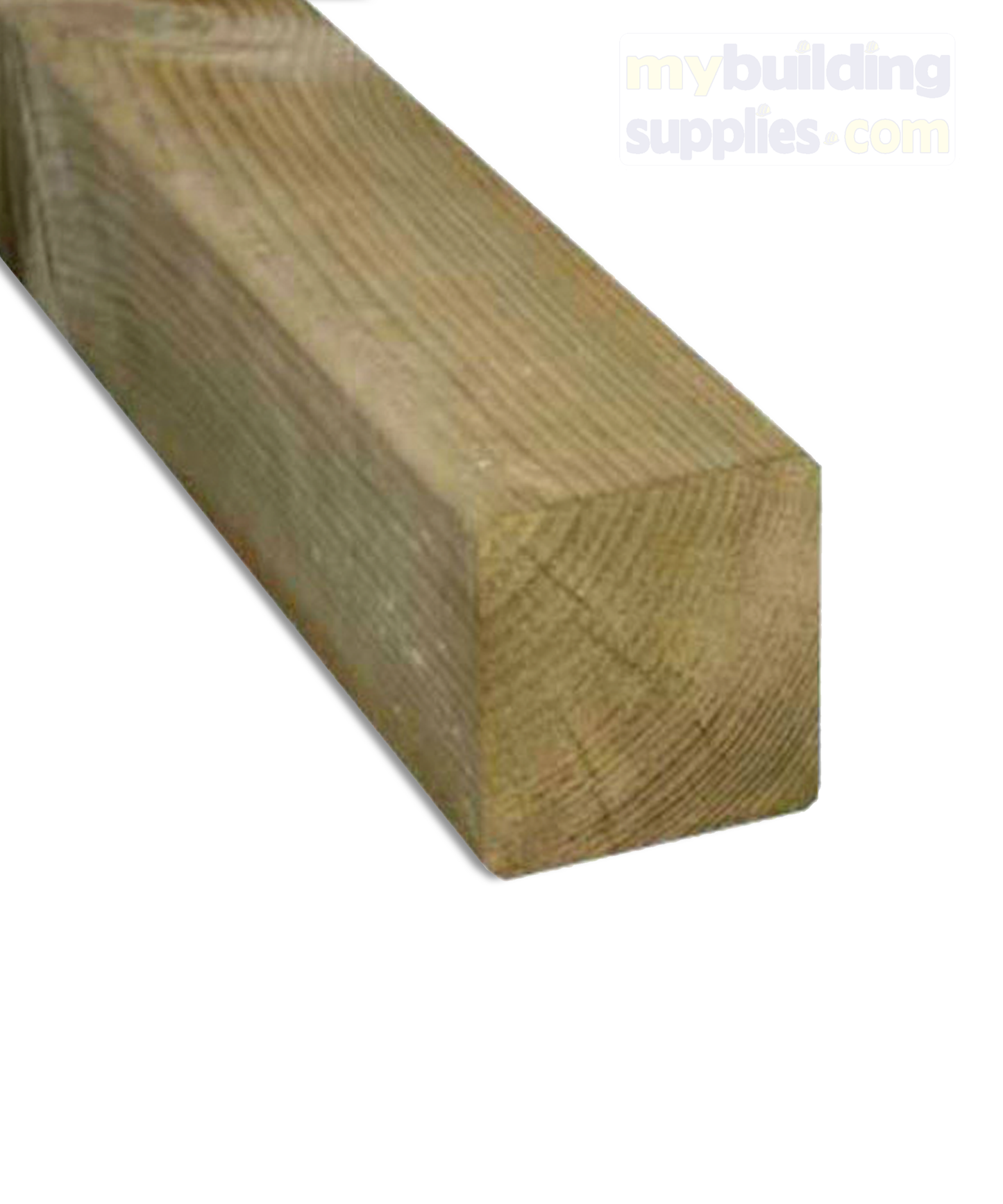 4" x 4" 100mm (H) x 100mm (W) x 3048mm (3m) (10ft) (L) Treated Timber Square Fence Post