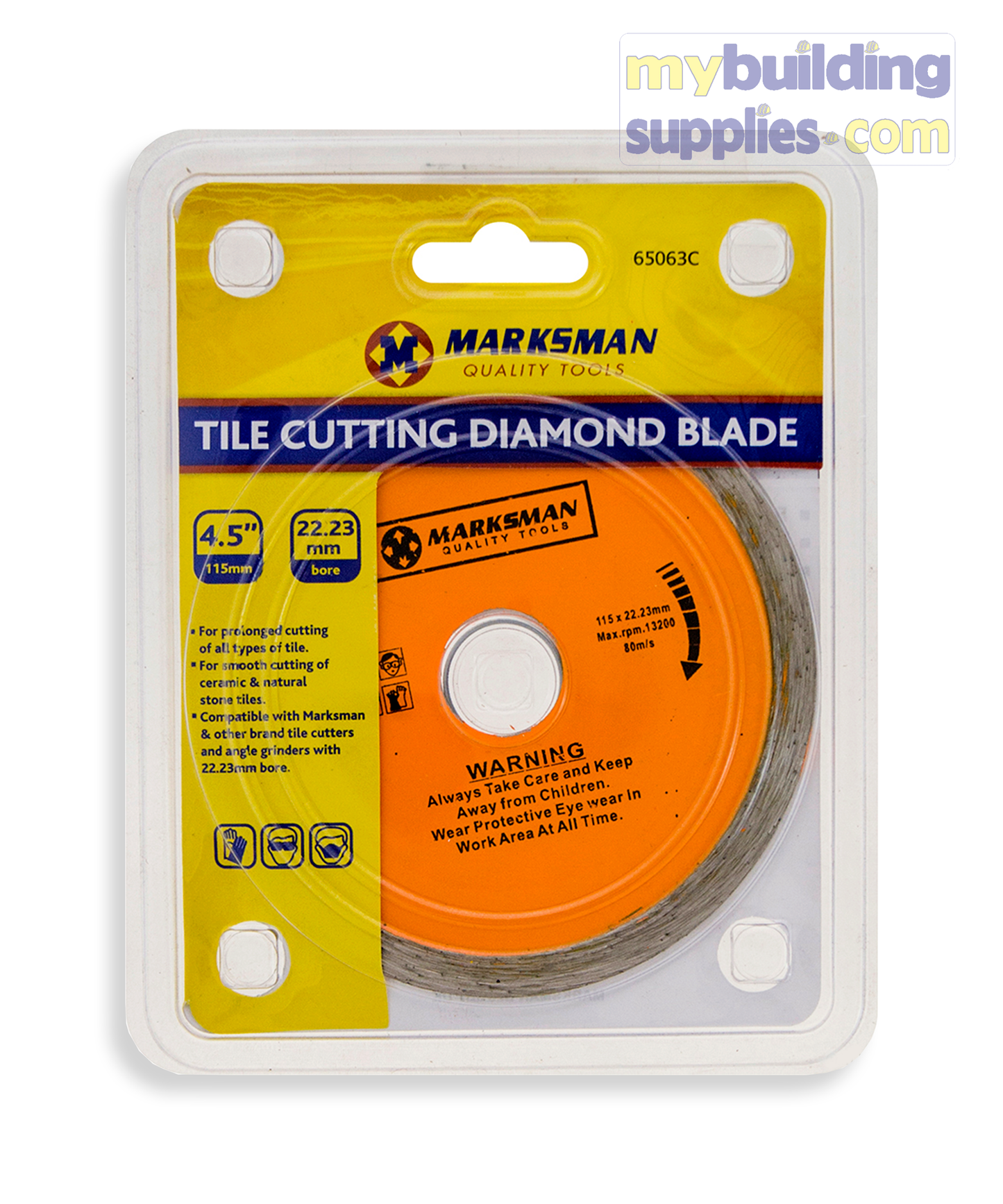 Tile Cutting Diamond Blade 4.5"