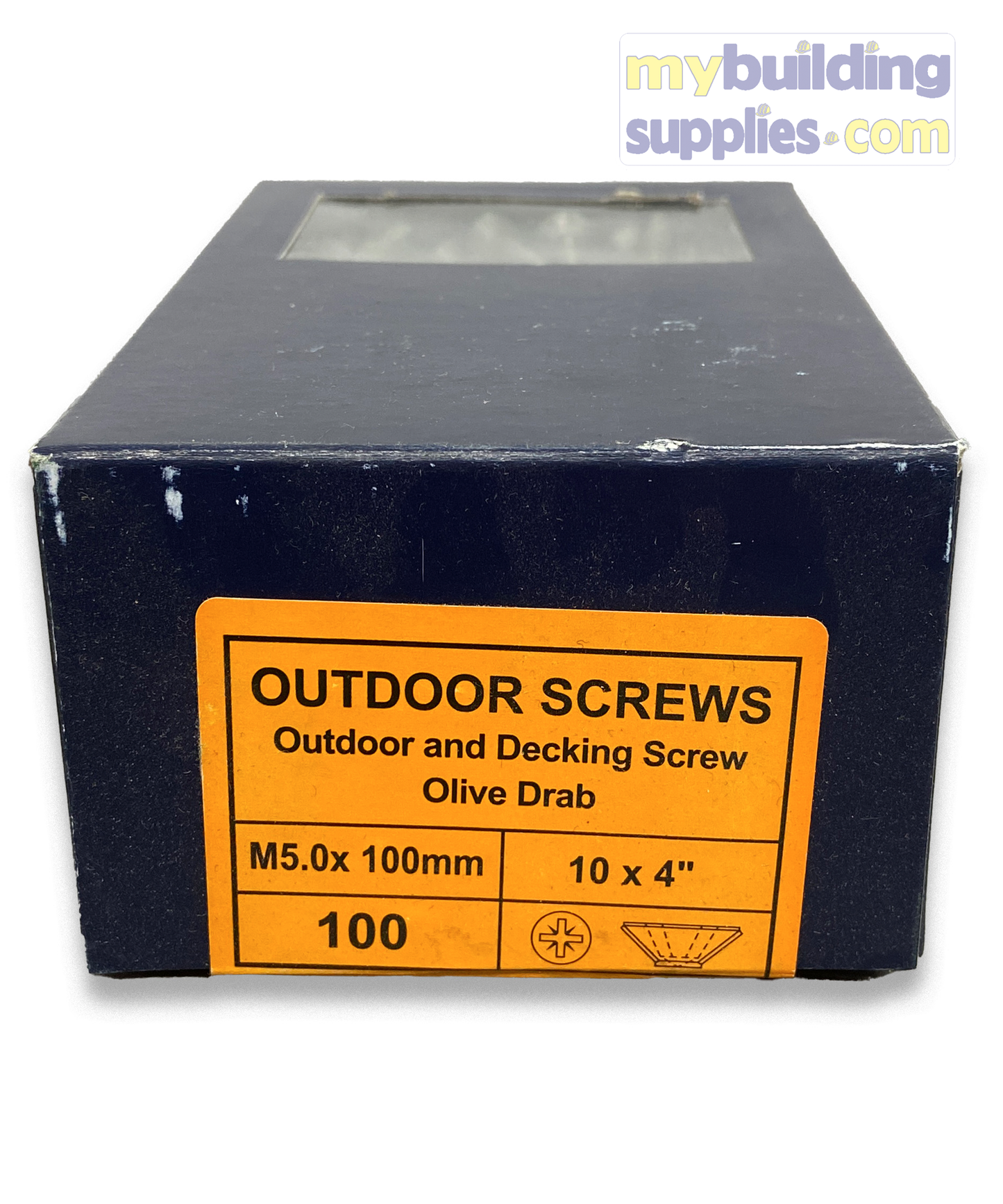Outdoor & Decking Screws Olive Drab