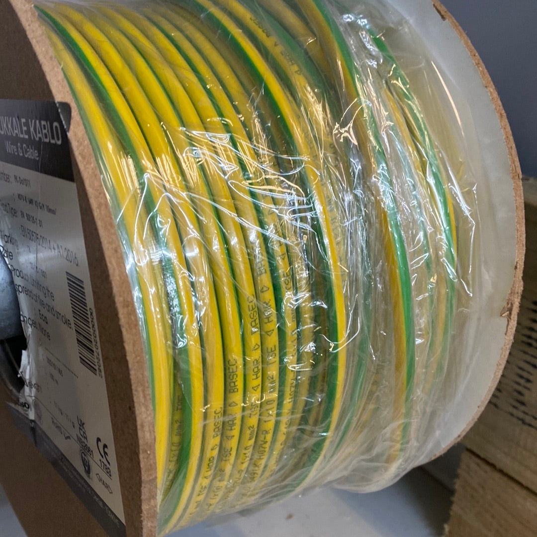 Green / Yellow Cable 1 Meter Lengths