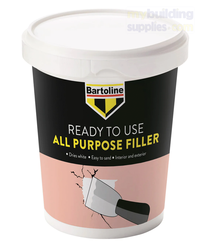 Bartoline Ready to Use All Purpose Filler - 600g, 1kg