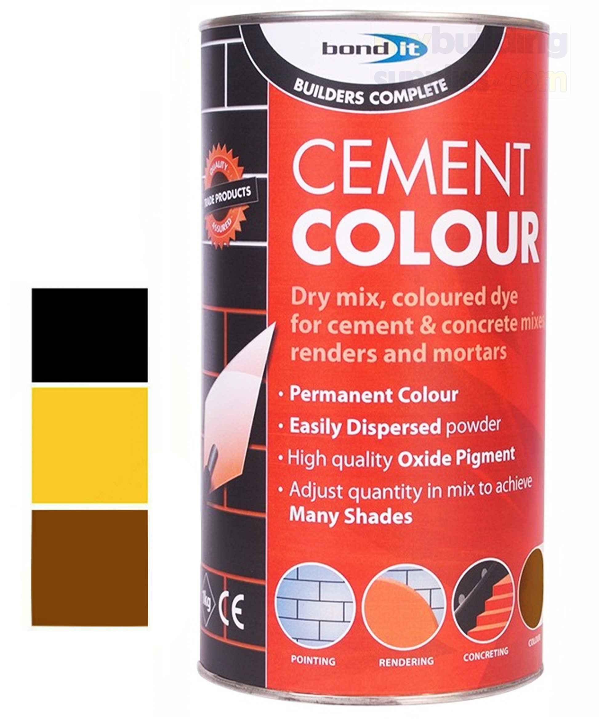 Cement Dye Bond It Black Cement Colour Toner 1kg Powder Pigment For cement-dye-bond-it-black-cement-colour-toner-1kg-powder-pigment-for