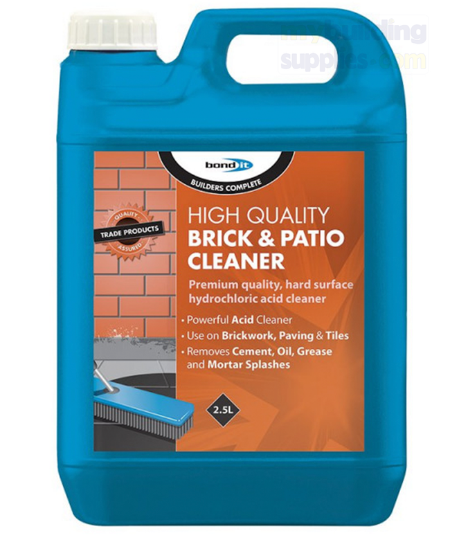Bond It High Quality Brick & Patio Cleaner, 2.5L