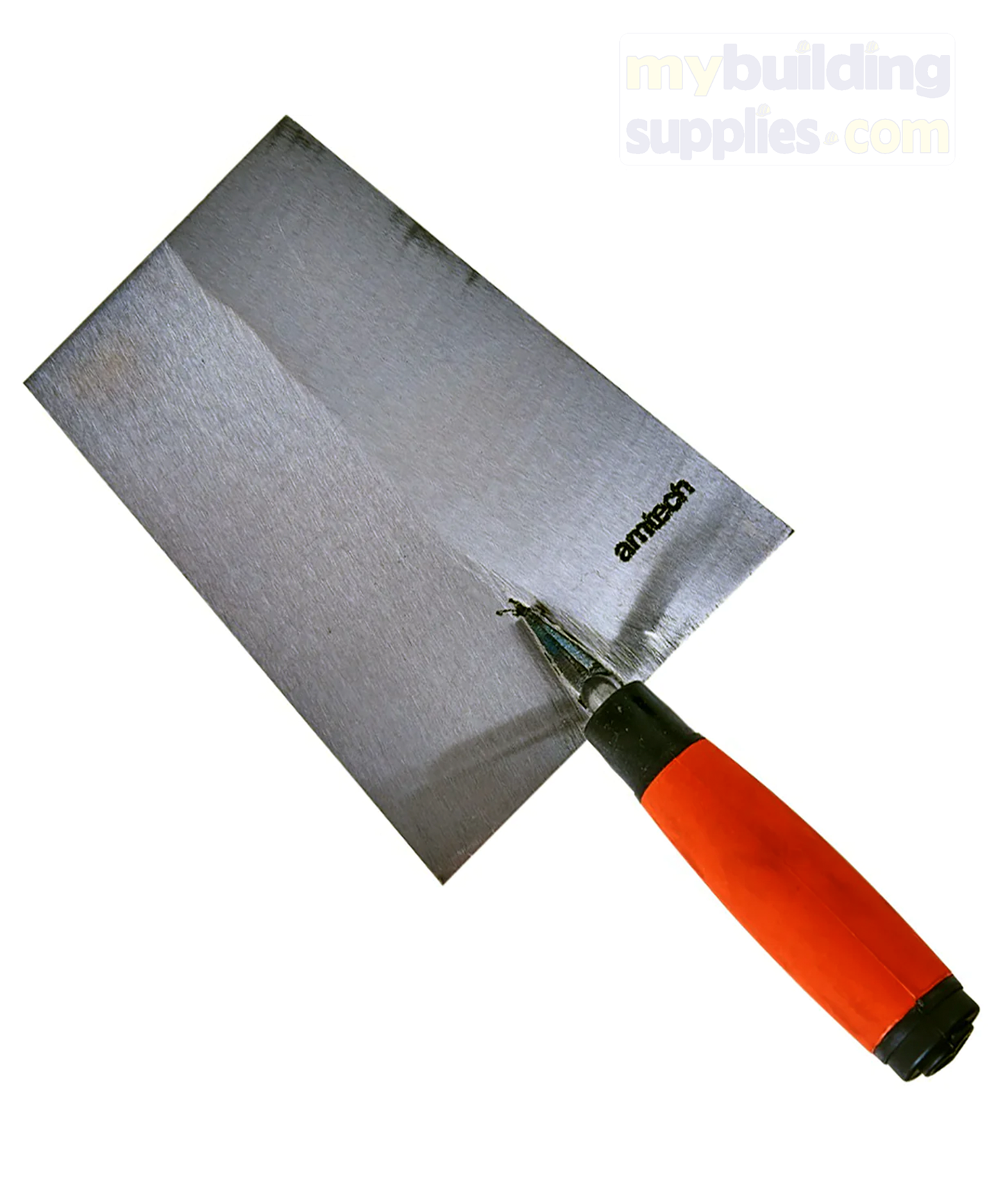 Amtech 7" (175mm) Bucket Trowel with Soft Grip Handle