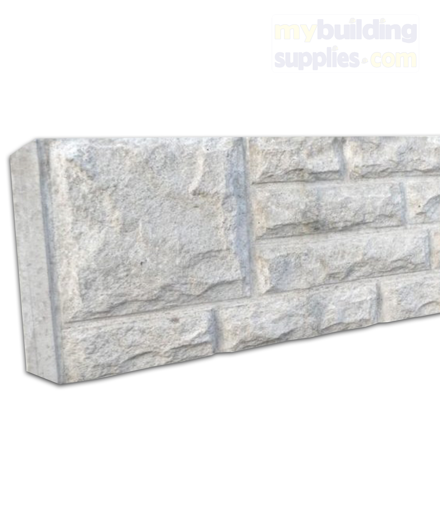 Rockface Concrete Gravel Board