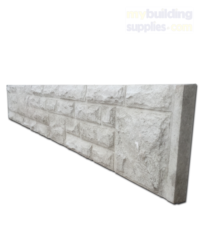 Concrete Gravel board - Plain and Rockface