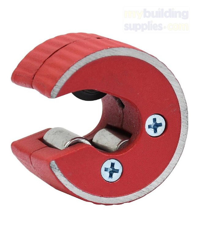 Heavy Duty Copper Pipe Cutter 15mm, 22mm, 28mm with Spare Cutting Blade