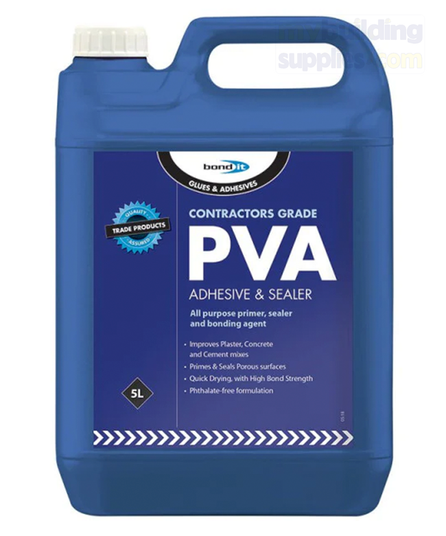Bond It Contractors PVA Adhesive & Sealer 5 Litre