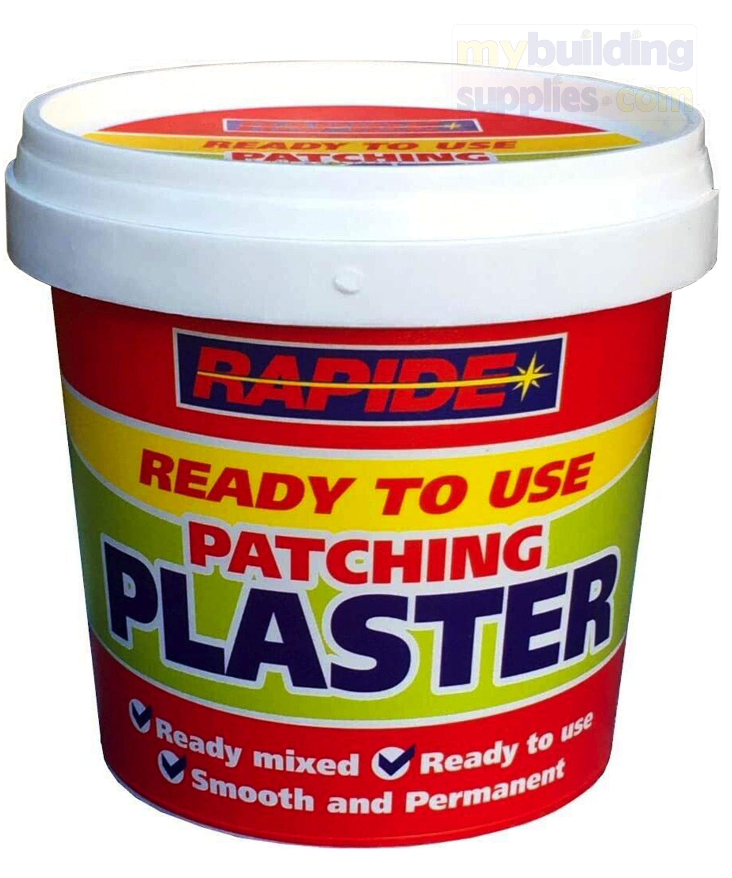 Rapide Ready Mixed Patching Plaster, 470g – Mybuildingsupplies