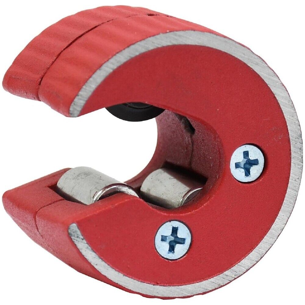 Heavy Duty Copper Pipe Cutter 15mm, 22mm, 28mm with Spare Cutting Blade