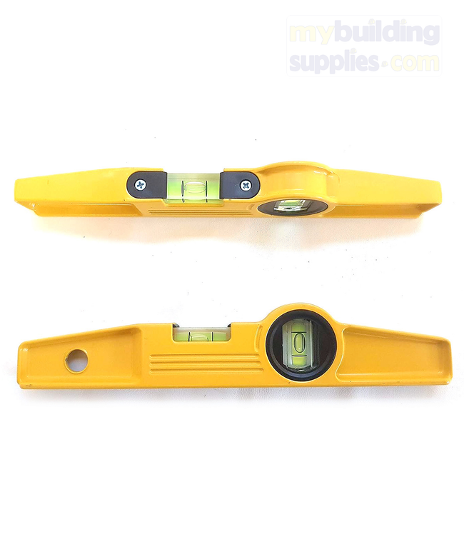 10" Magnetic Torpedo Scaffold Spirit Level 2 Vials