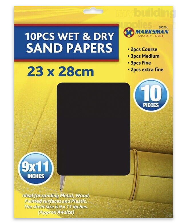 10pc Sand Papers