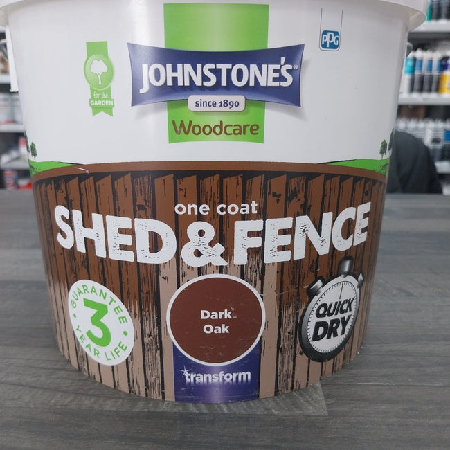 Johnstones one coat shed and fence paint