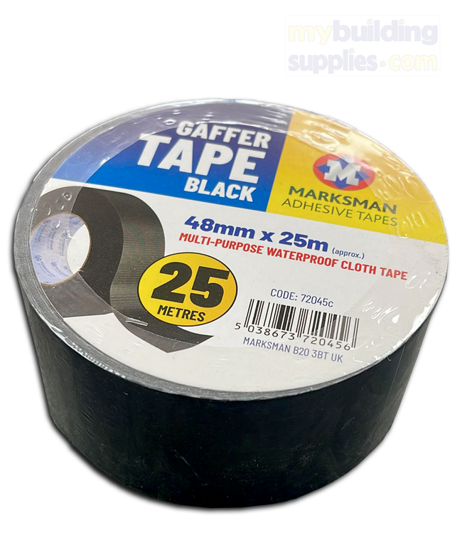 25m Gaffer Tape Black