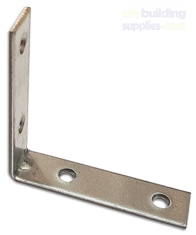 Corner Brace 2" Zinc Plated - Pack of 4