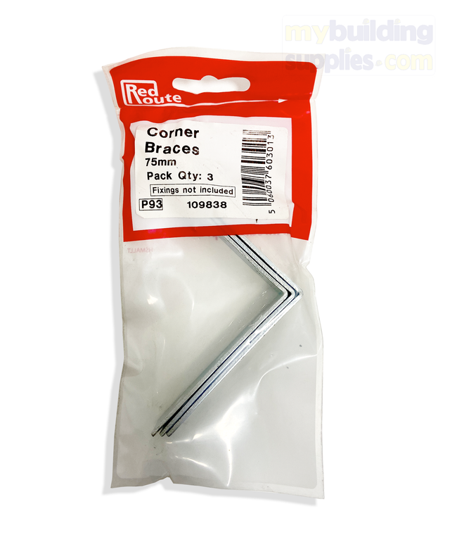 Corner Braces 75mm - QTY 3
