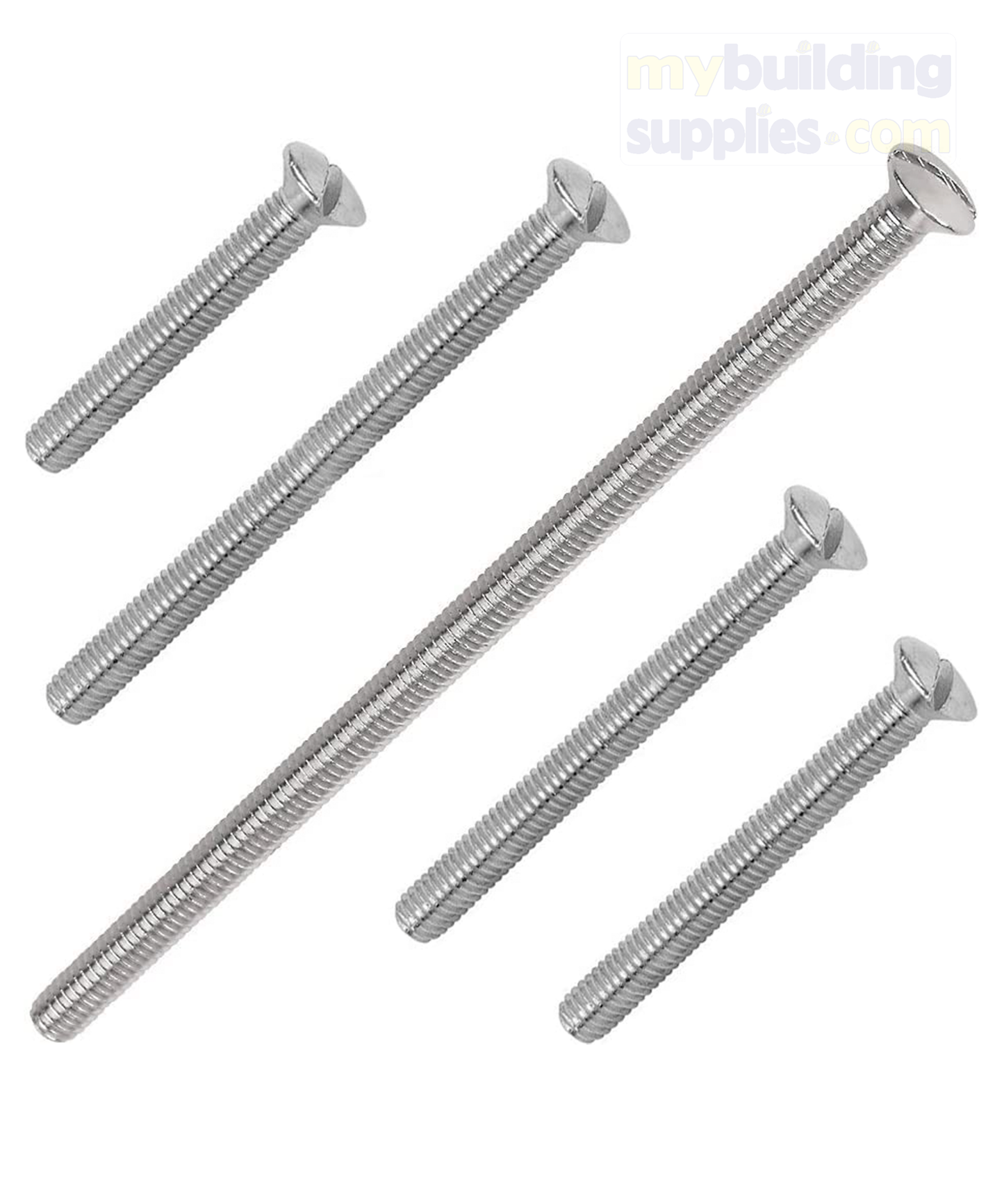 M3.5 x 75 Steel Raised CSK Screws x100