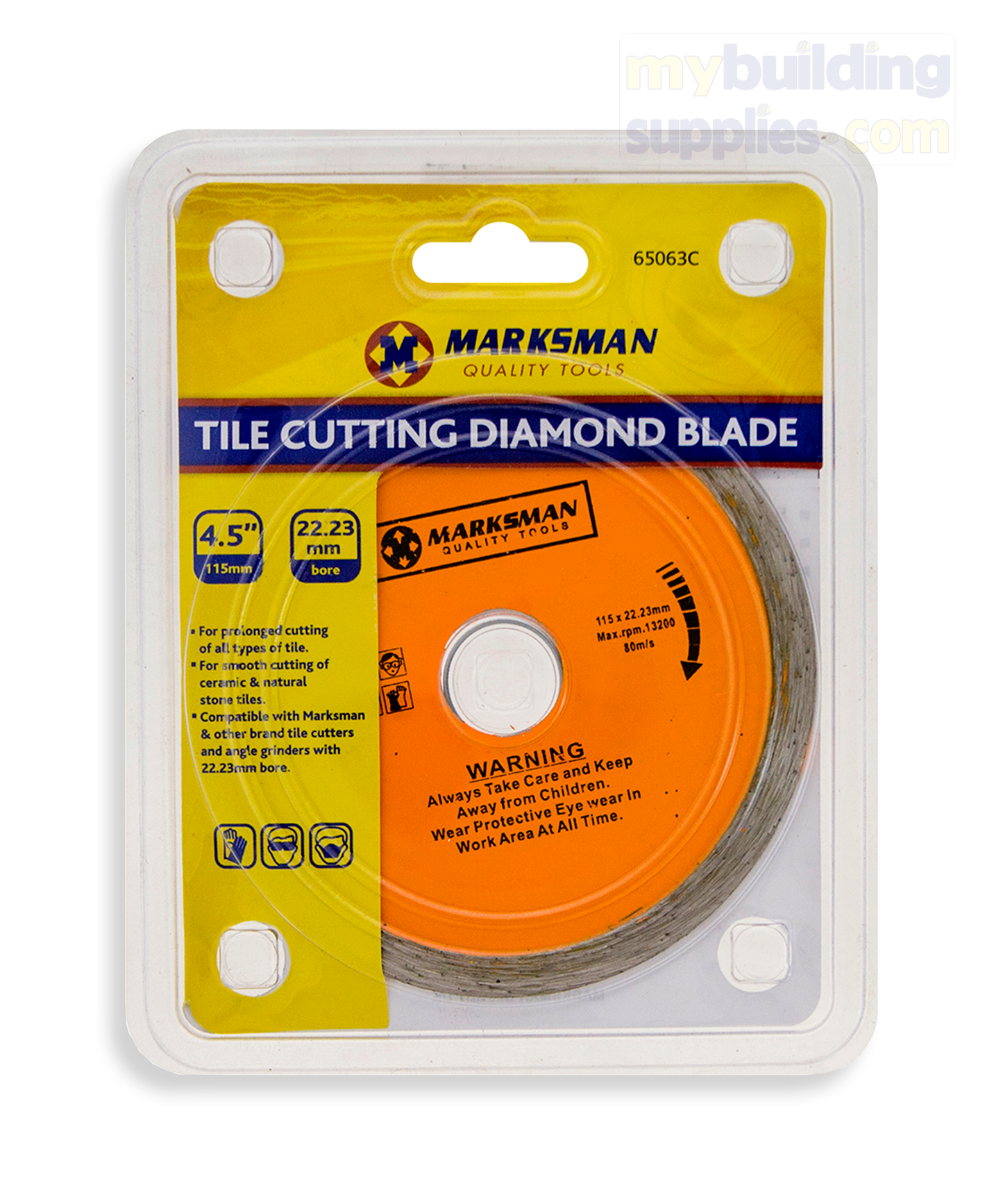 Tile Cutting Diamond Blade 4.5"