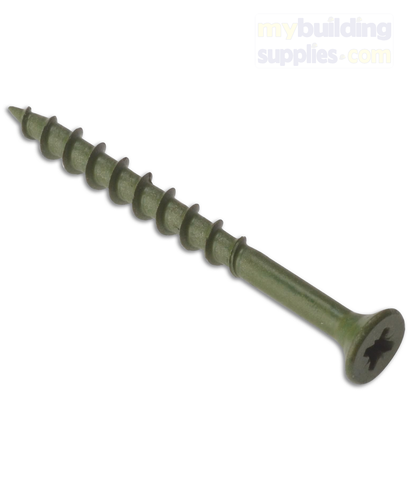 Outdoor & Decking Screws Olive Drab