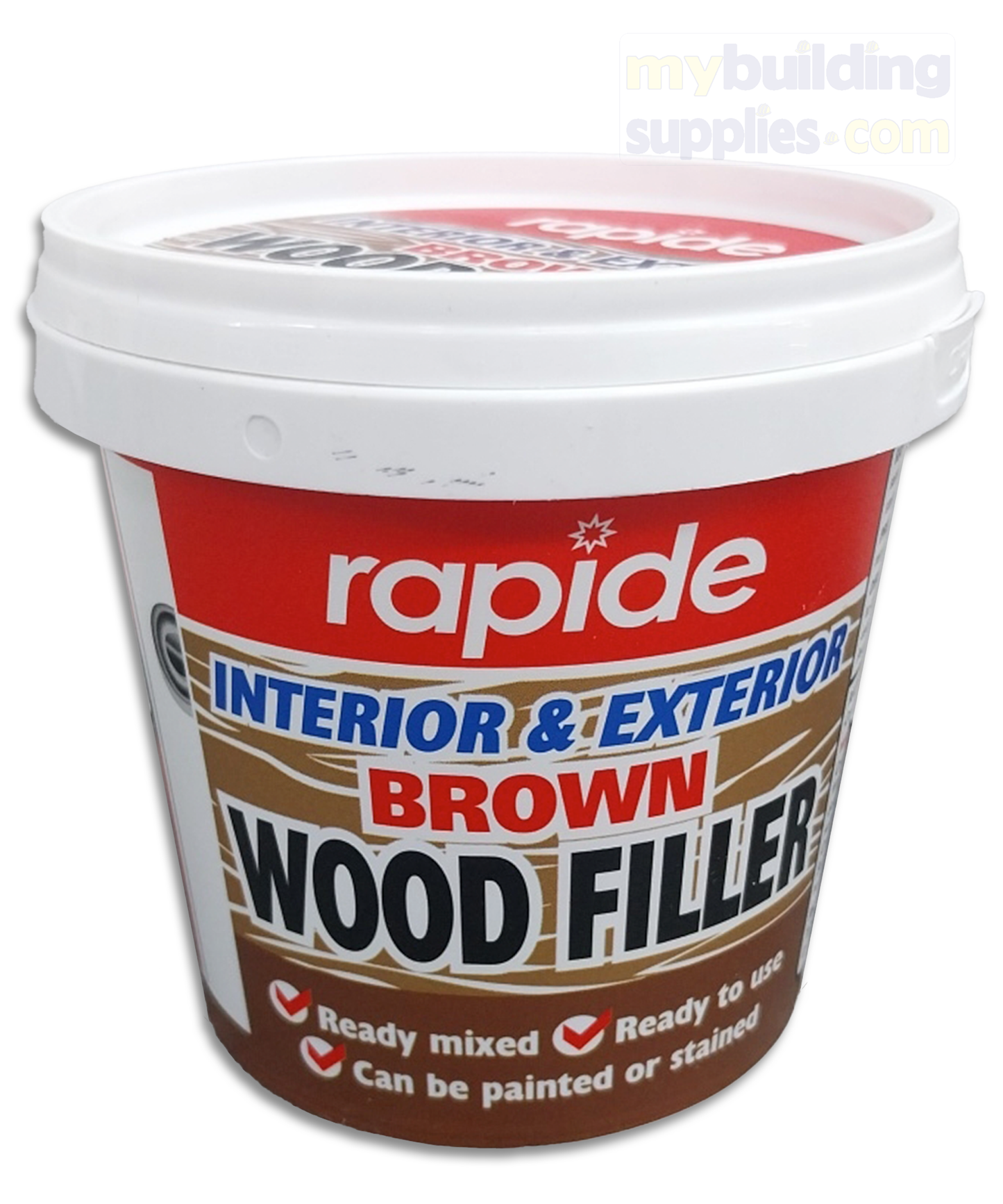Rapide Brown Wood Filler Ready To Use - 470G