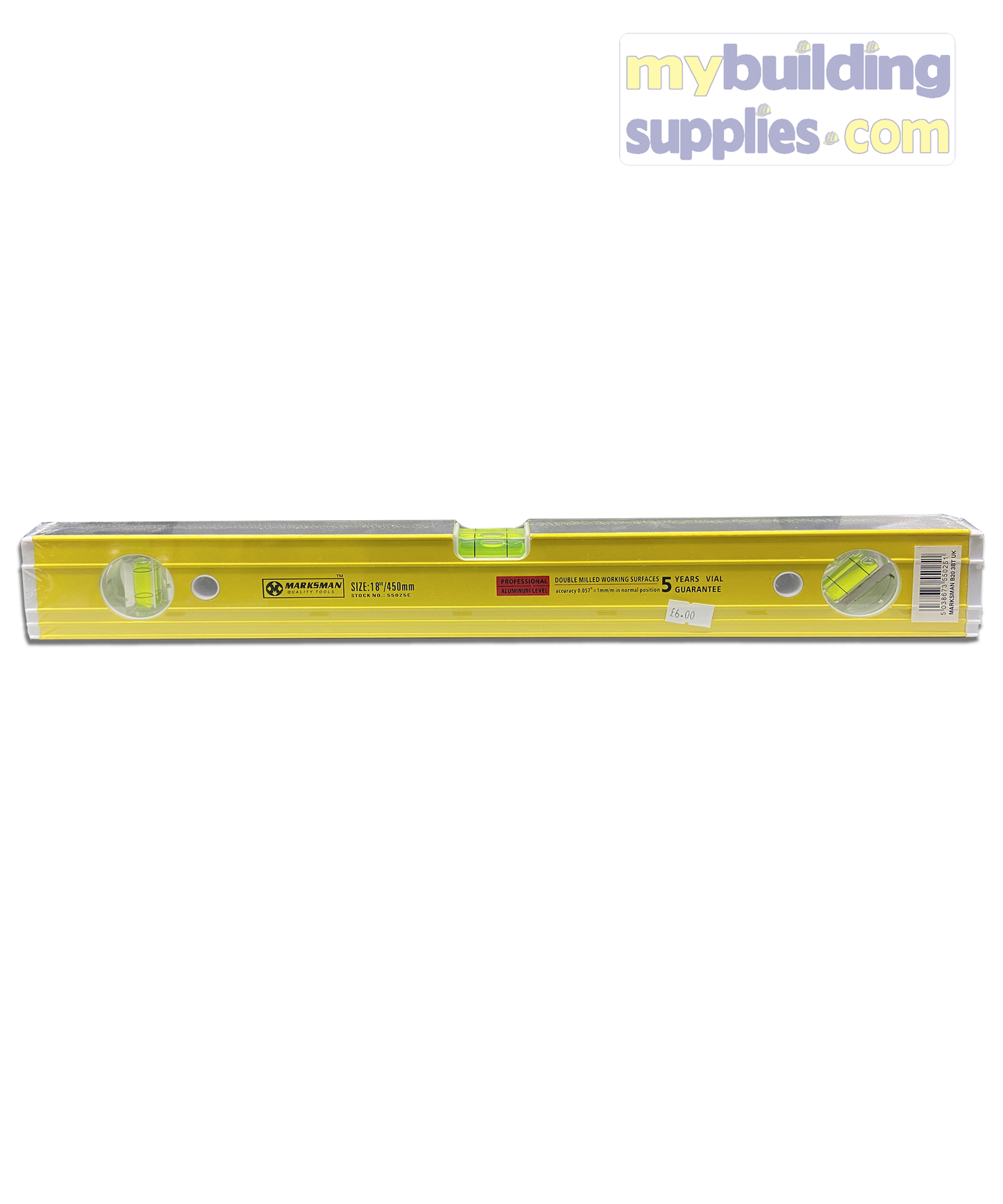 Spirit Level Top and Bottom Milled