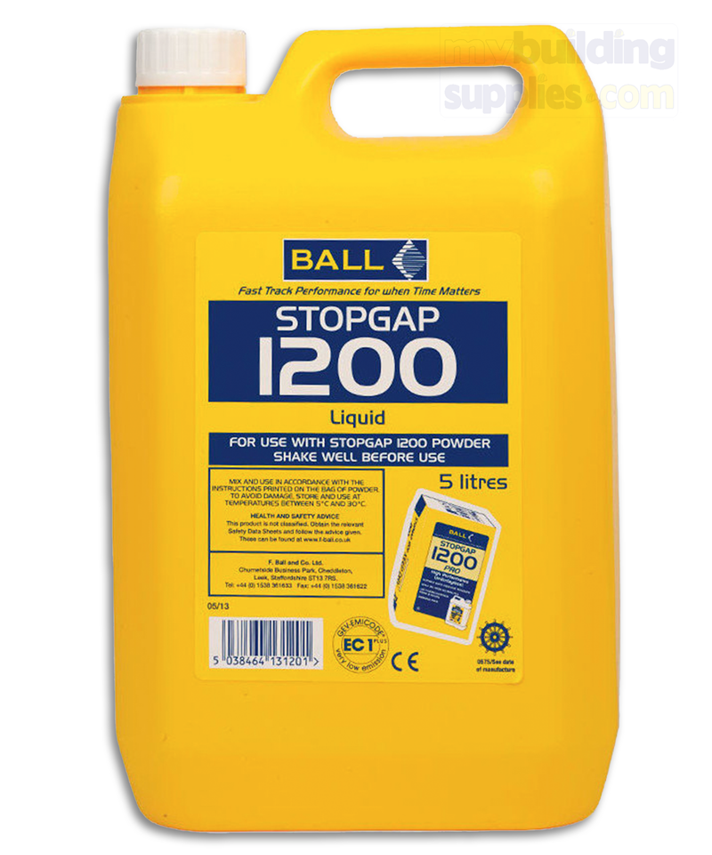 Stopgap F.Ball Stopgap 1200 Pro Liquid (Screed) 5ltr – Mybuildingsupplies