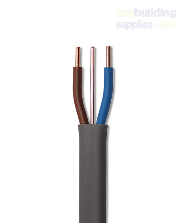 Twin & Earth Electrical Cable Wire 2 X 2.5 1.5mm ²  1 Meter Lengths