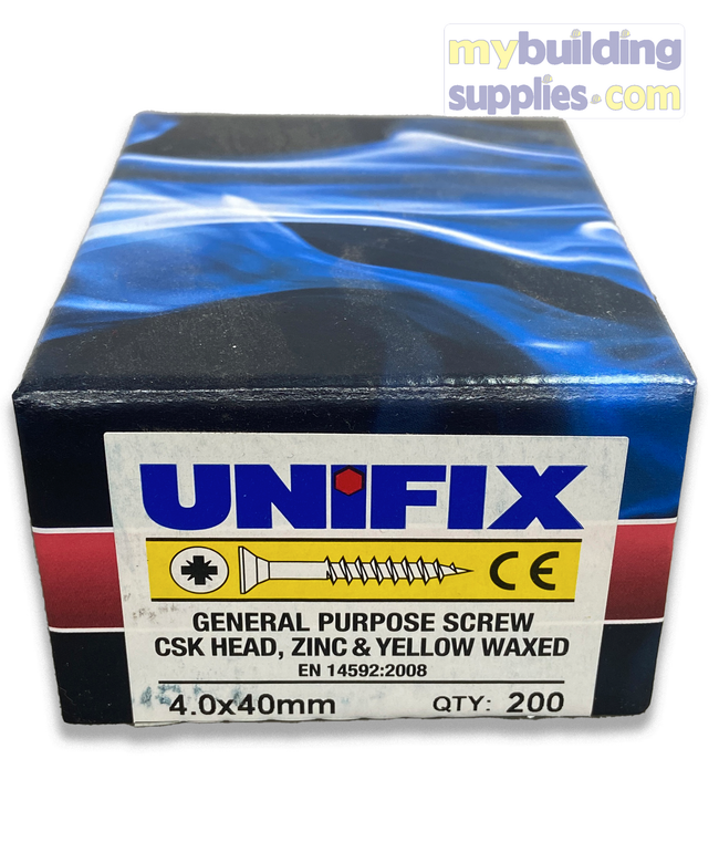 Unifix Screws - Qty 200 Pack