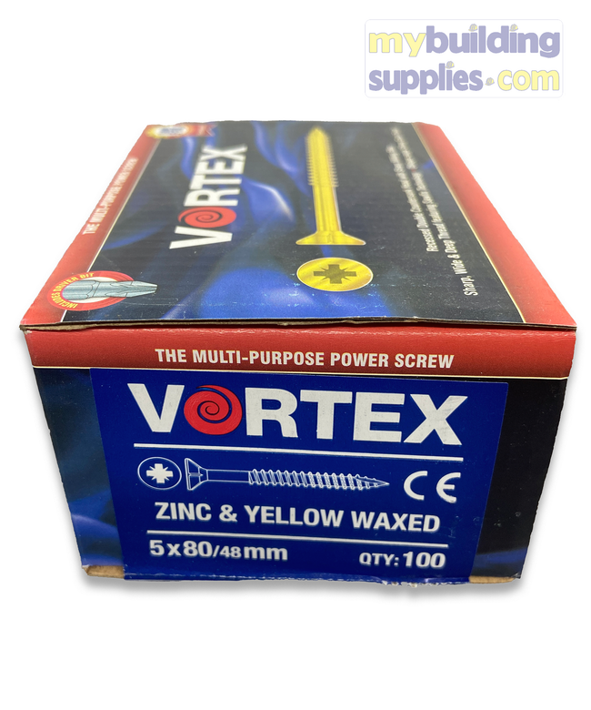 Vortex Multipurpose Power Screws - QTY 100