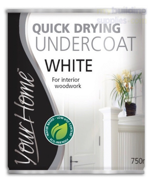 YourHome Quick Dry Undercoat White 750ml